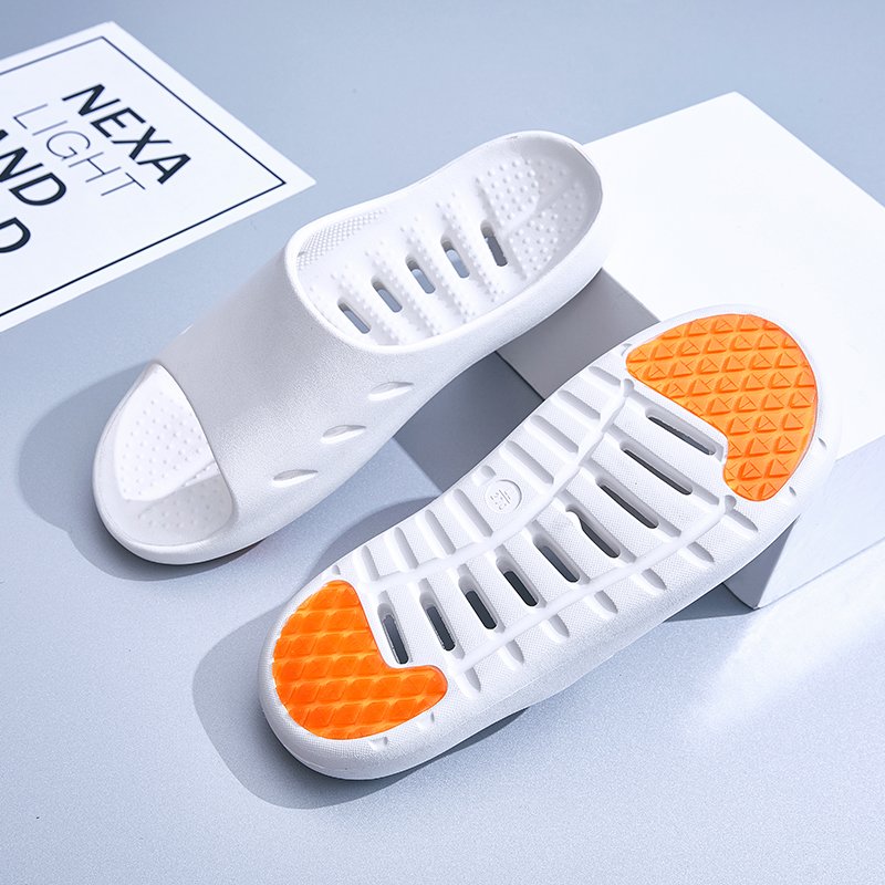 Custom Slippers Home Summer Breathable Light Indoor Antislip Slippers Simple Portable Design Slippers for Men - 图片 3