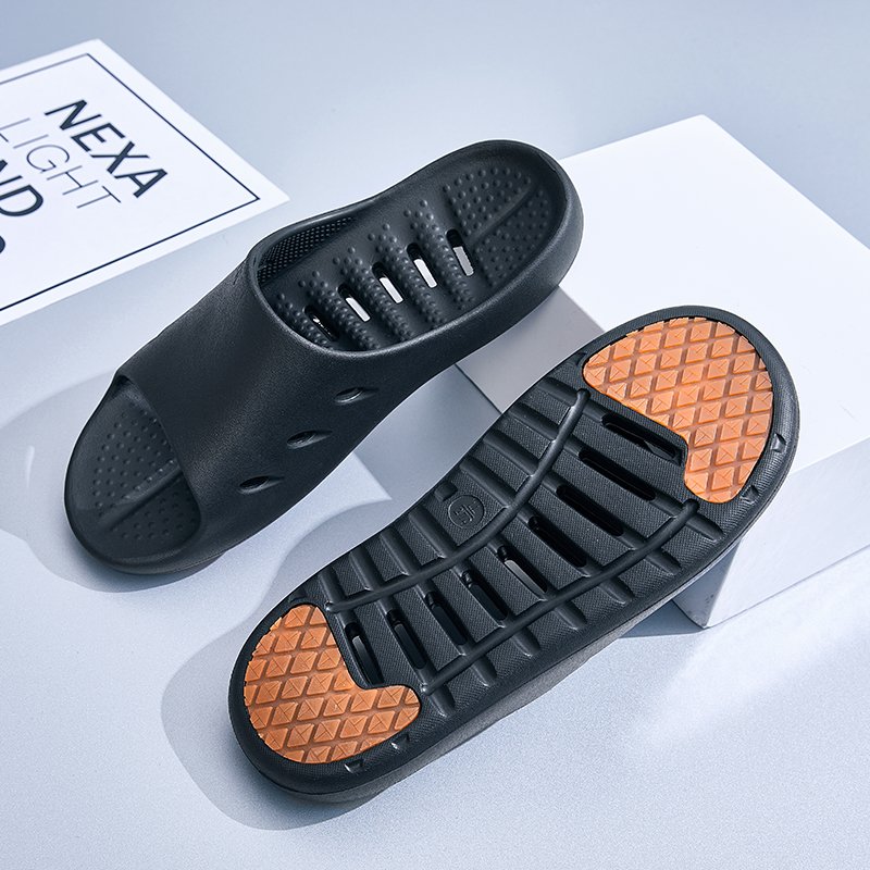 Custom Slippers Home Summer Breathable Light Indoor Antislip Slippers Simple Portable Design Slippers for Men - 图片 5