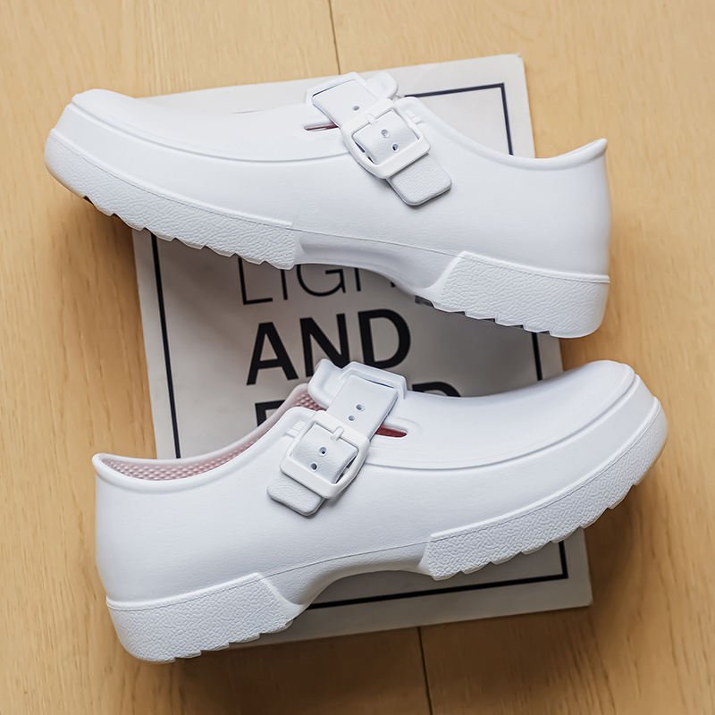 Factory Custom EVA Waterproof and Oil-Resistant Best Kitchen Cook Shoes Comfortable Soft Non-Slip Design Nurse and Chef Shoes