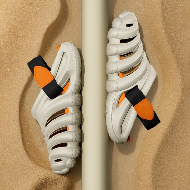 Men's Summer EVA Clogs Slide Fashion Closed Toe Garden Shoes Beach Slippers Non-slip Adjustable Light Outdoor Shoes for Men